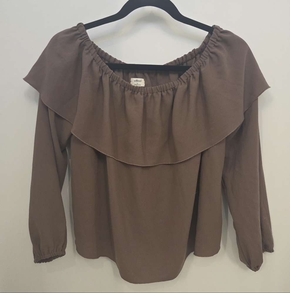 Wilfred Morel Off Shoulder Top Small